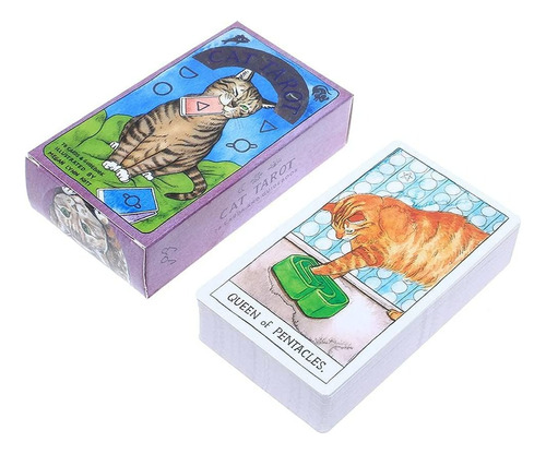 Cartas Del Tarot Gato Esoterismo Raider Waite Tarot Rider