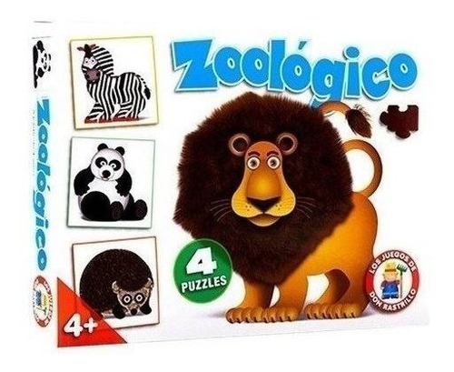 Juego De Mesa Puzzle Zoologico Ruibal