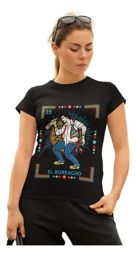 Playera el borracho hotsell