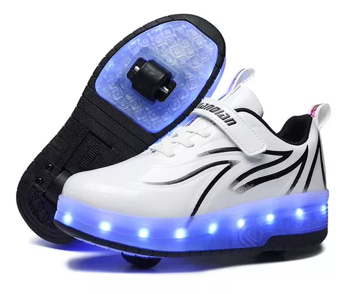 Prescribir sentido recurso Zapatillas Voladoras De Dos Ruedas, Patines + Led Recargable | Cuotas sin  interés