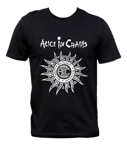 Remera Alice In Chains Sol Grunge 100% Algodón