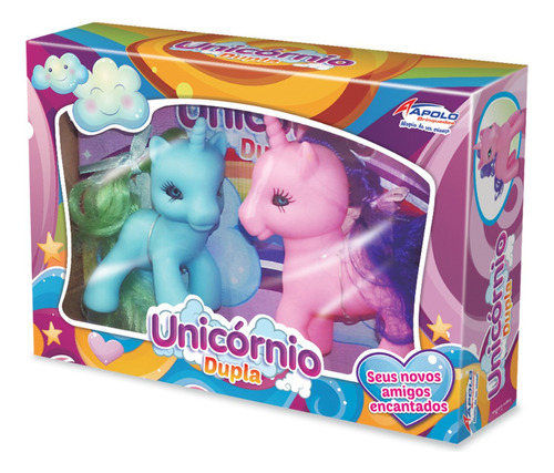 Dupla De Unicórnios Sortidos - Apolo Brinquedos Oferta 