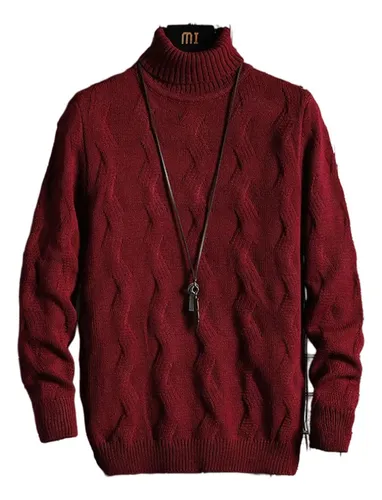 comprar Jersey De Cuello Alto Para Hombre, Abrigos De Tortuga