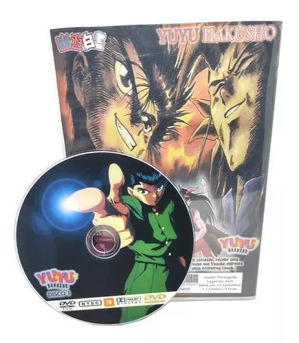 Dvd Yuyu Hakusho Completo Dublado + Filmes + Ovas + Extras