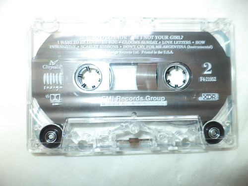 Casete. Am I Not Your Girl? Sinéad O'connor. 1992 (Usado)
