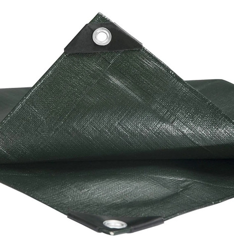Imagen 2 de 7 de Lona Toldo Camping 5x4 - 100% Impermeable Ojales Reforzados
