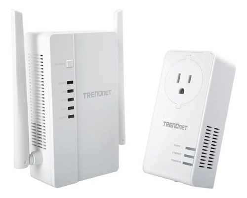 Trendnet Tpl-430apk - Powerline Wifi Ac1200 Everywhere 300m Color Blanco