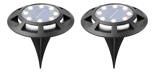 Luz Solar De Tierra B: Luces Solares Led (8 Luces Principale