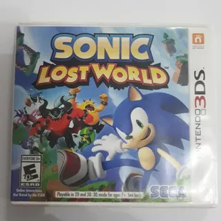 Sonic Lost World - Super Smash Bros 3ds - Pokemon X Sin Caja