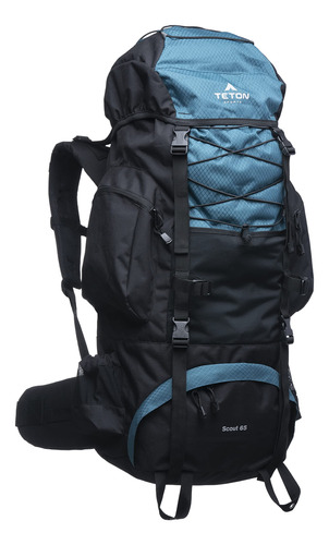 Mochila Teton Sports 65l C/ Estructura Interna Color Pacific