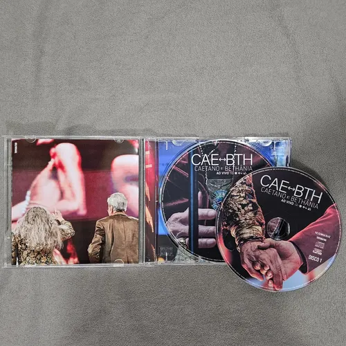 Cd Caetano E Bethânia Ao Vivo (cd Duplo) - 2025 | Parcelamento sem