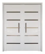 Comprar Puerta Doble Hoja Chapa Inyectada Poliuretano 180x200