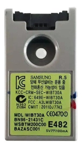 Bluetooth Samsung Modelo: Pn51e550d1f Bn96-21431c Wibt30a