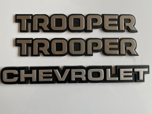 Chevrolet Trooper Emblemas, Cinta 3m