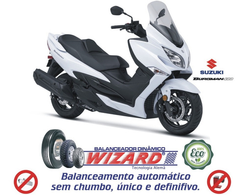 Balanceamento Sem Chumbo Para Motos Kit 1 Scooter Honda Bmw