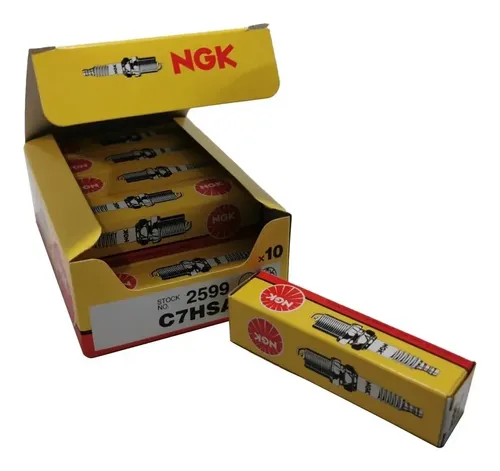 Bougies D'Allumage NGK C7HSA – Lot De 2, Haute Performance, Économie Carburant, Pour Moteurs Essence - 12