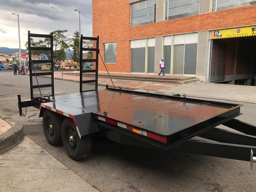 Trailer O Remolque Tipo Cama Baja Para Transporte De Maquina