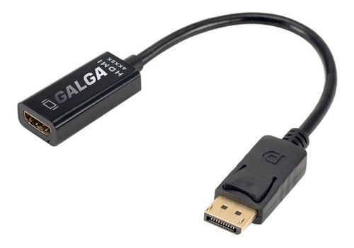 Imagen 1 de 9 de Cable Adaptador Display Port A Hdmi (dp To Hdmi Adapter)