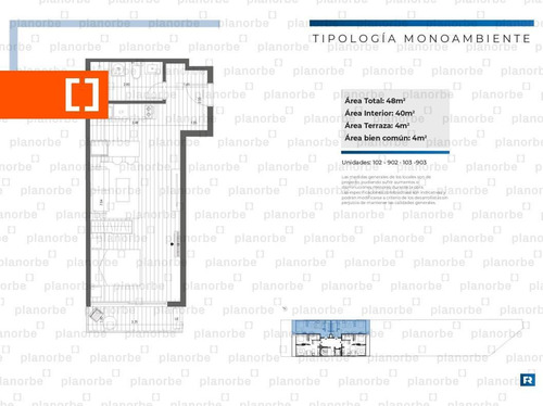 Imagen 2 de 13 de Venta De Apartamento Obra Construcción Monoambiente En Parque Batlle, Urban Ponce Unidad 103
