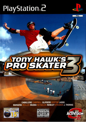 Tony Hawks Pro Skater 3 Ps2 Juego Físico Play 2