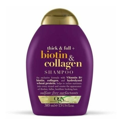 Shampoo Ogx Thick And Full Biotin And Collagen 385 Ml