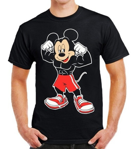  Playera Mickey Fuerte Gym 2022