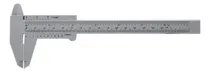 Comprar 150mm Calibrador Vernier, Calibradores Vernier De Plástico Con Conversión De Pulgada\u002Fmm Tatuaje De Cejas Herramienta De Medición De Micrómetro De Maquillaje Permanente