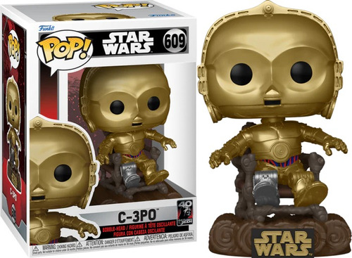 Funko Pop! Star Wars C- 3 Po # 609 Orig. Replay