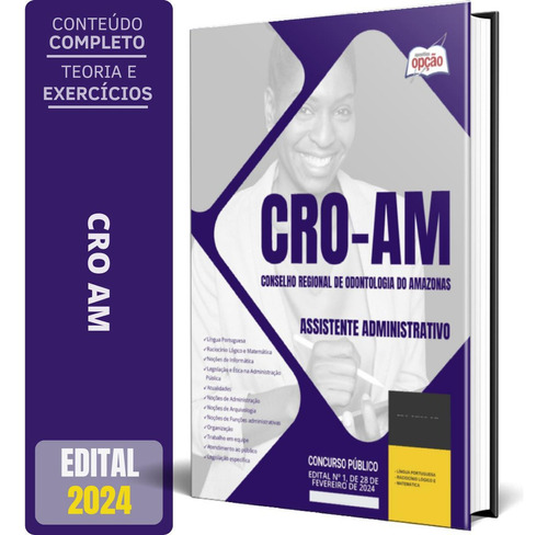 Apostila Cro Am 2024 - Assistente Administrativo