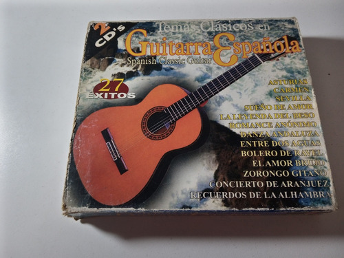 Temas Clásicos En Guitarra Española 27 Éxitos 2 Cds