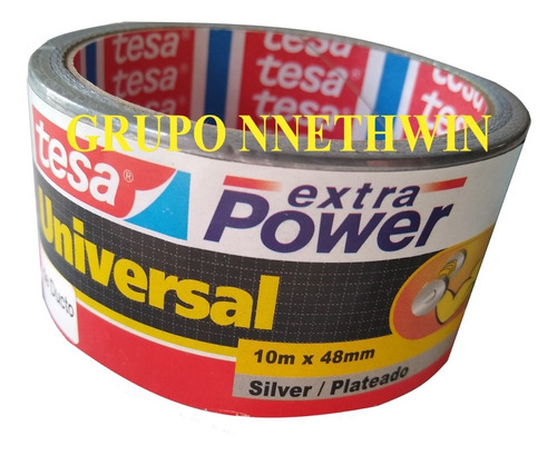 3 Cintas De Ducto Silver Tesa Universal Extra Power 10m*48mm