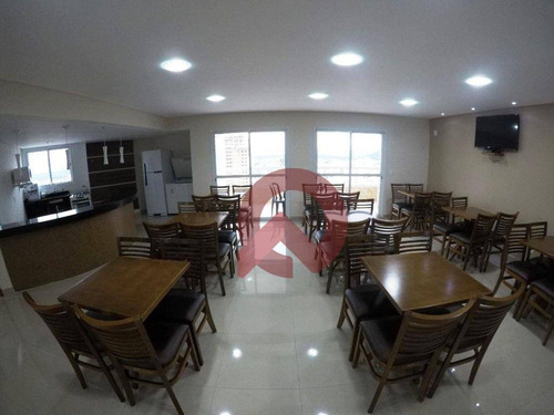 Imagem 3 de 30 de Apartamento Com 3 Dormitórios À Venda, 117 M² Por R$ 730.000 - Vila Guilhermina - Praia Grande/sp - Ap3765