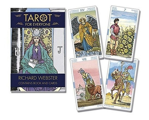Tarot For Everyone Kit Richard Webster Cartas + Libro Guía