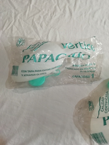 Papagayo Orinal Con Tapa 