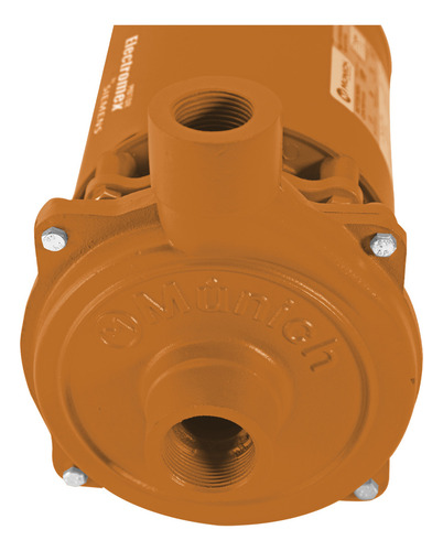 Bomba centrífuga centrífuga Siemens MOT1-2 1hp color naranja