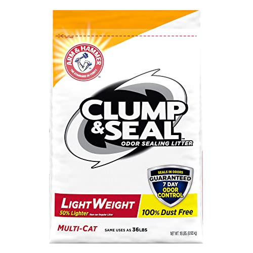 Arena Aglomerante Gatos Clump & Seal Control De Olores ...