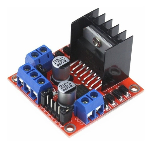 Controlador Board Módulo L298n Para Arduino Ponte Dupla H