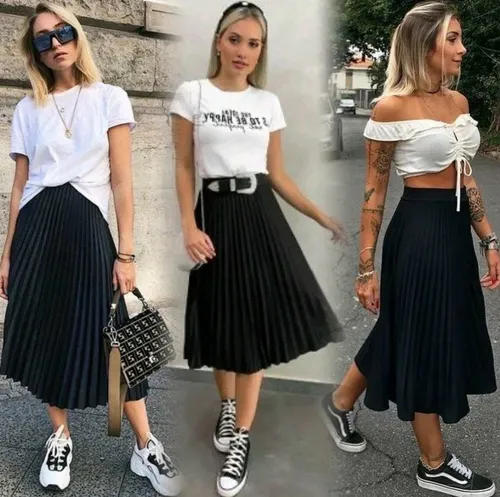 Look casamento cheap saia midi