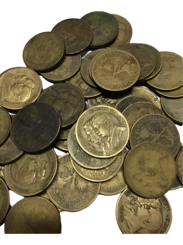 50 Moedas De 1000 Réis 1922 Duas Caras Para Alianças
