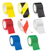 Comprar Pack 12 Cintas Adhesivas Vinil Marcaje Areas Pisos 72mm X33m