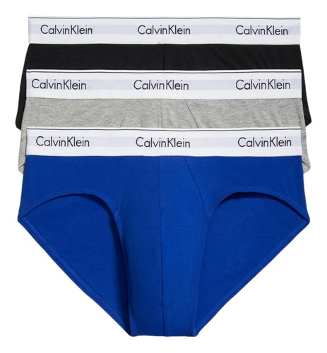 Calzoncillos Modern Cotton Calvin Klein 3 Pack Para Hombre