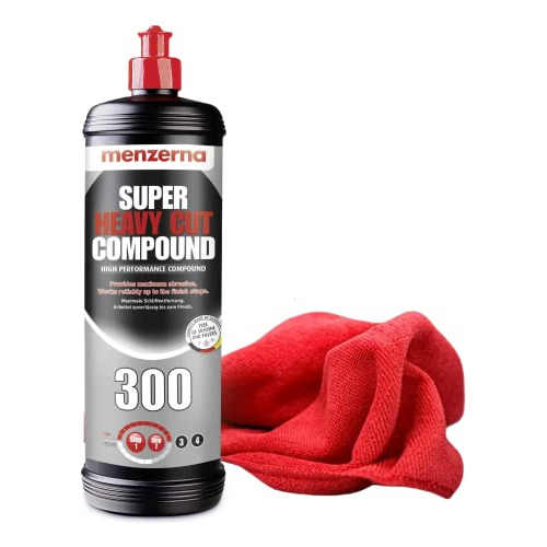 300 Super Heavy Cut Compound Toalla De Microfibra Grati...