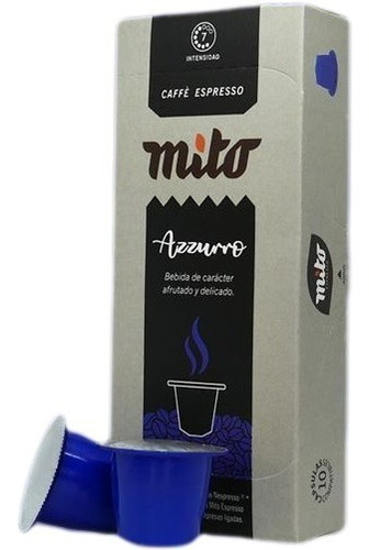 Pack 10 Cajas Capsulas Cafe Mito(comp Nespresso) Zulqui 