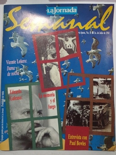 La Jornada Semanal Eduardo Galeano Paul Bowles (Usado)