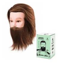 Comprar Cabeza De Práctica Con Barba Barbería Hombre Barbero Barber