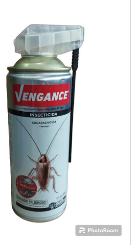 Insecticida Aerosol Vengance Elimina Cucarachas Profesional