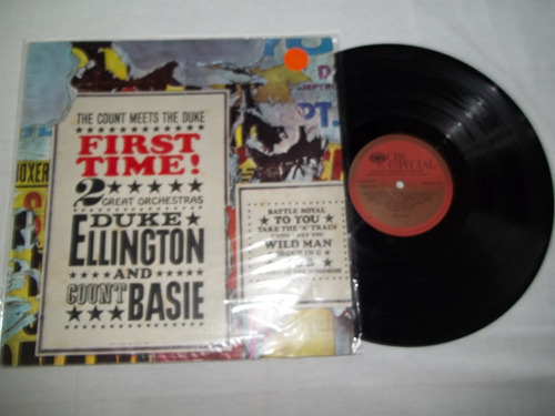 Lp Vinil - Duke Ellington And Count Basie The Count Meets 