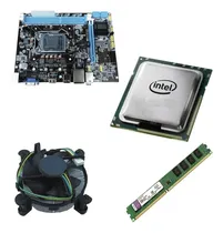 Comprar Kit Placa Mãe 1155 Intel Dual Core Memória 4gb Ddr3 + Cooler
