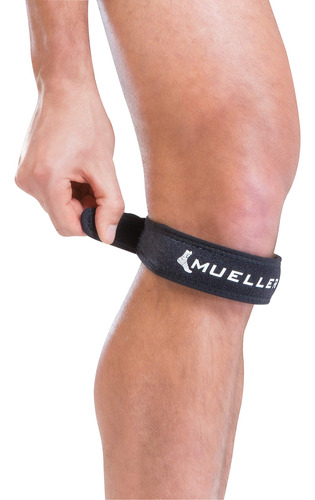 Mueller Correa Para La Rodilla De Jumper, Color Negro, Talla