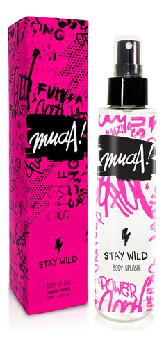 Body Splash Muaa! Stay Wild X 150 Ml